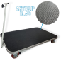 Preview: Hundepflegetisch - Mit Trolleyfunktion - Rutschfeste Arbeitsplatte - 91 x 61 x 76 cm